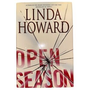 Open Season by Linda Howard Hardcover Book Thriller, Suspense, Romance Novel